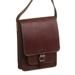 Little Adventure,'Andean Leather Crossbody Messenger Bag from Peru'