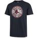 Men's '47 Navy Boston Red Sox Circle Logo Scrum T-Shirt