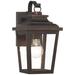 The Great Outdoors Irvington Manor 1-Light Chelesa Bronze Wall Mount