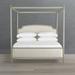 Etienne Canopy Bed - French Linen, French Linen King - Frontgate