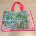 Lilly Pulitzer Bags | Lilly Pulitzer Reusable Shopping Tote Bag New | Color: Green/Pink | Size: Os