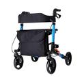 Trolley Walker with Wheel with seat Multi-Function Walker Elderly Disabled Injured Patient Multi-Function Walking aid Double The Comfort The New