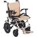 Wheelchairs Folding Foldable Electric Wheelchairs Portable Lightweight Aluminum Trolley with Handbrake Electric Wheelchair Single Control