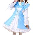 Trailrest Dirndl Short Sexy Maid Cosplay Costume Oktoberfest Women's Outfit Sexy Costume Women's School Girl Costume Cosplay French Maid Costume Carnival Costumes for Women