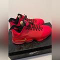 Nike Shoes | Authentic Nike Lebron Xix Low Light Crimson Men’s Sneakers | Color: Black/Red | Size: 10.5