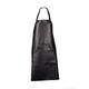 ASA Vegan Leather 78331076 Cooking Apron 90 cm x 82 cm PU Leather Look Black