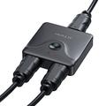 MT-VIKI 4K@60Hz DP Switch 2 in 1 Out Displayport Splitter 1 in 2 Out Displayport Umschalter mit einem Stromanschluss unterstützt 3D für PC Laptop Projektor Monitor Xbox PS5/4/3