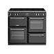 Stoves Richmond 100cm Electric Range Cooker with Induction Hob - Black - A Rated