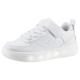 Sneaker SKECHERS KIDS "Blinkschuh SPORT COURT 92- SHOW MADDOX" Gr. 33, weiß Kinder Schuhe Sneaker