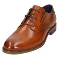 Schnürschuh BUGATTI Gr. 43, braun (cognac used) Herren Schuhe Business