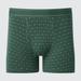 Men's Cotton Printed Boxer Briefs with Deodorizing | Olive | Medium | UNIQLO US