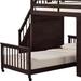 Viv + Rae™ Platform Standard Bunk Bed w/ Built-in-Desk in Brown | Full | Wayfair VVRO7536 34836345