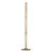 Everly Quinn Yerkin 62" LED Novelty Floor Lamp Metal in Yellow | 62 H x 10 W x 7 D in | Wayfair F3917715D83D4E22A0D5B2C88347F6D1