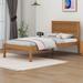 Red Barrel Studio® Ramutis Platform Bed Wood in Brown | 36.1 H x 42 W x 79.5 D in | Wayfair 48378A37B58444C990B0087D35FE8033