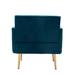Accent Chair - Mercer41 Accent Chair Polyester in Blue/Yellow | 32.28 H x 25.59 W x 31.1 D in | Wayfair 797FBA4CDFFF45C5B640095DA31C13DB