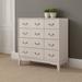 Canora Grey Sidoon Solid Wood Accent Chest in White | 40.8 H x 39.4 W x 17.7 D in | Wayfair 71B52D39FD0A4C8B8870AFEFB1504358