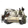 1/35 Seconda Guerra Mondiale Guerra Sovietica-Tedesca Inverno 6 Persone 1 Cavallo Soldati In Resina