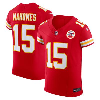 Rotes Nike Patrick Mahomes Kansas City Chiefs Vapor F.U.S.E. Elite-Trikot für Herren Image