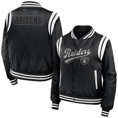 Las Vegas Raiders WEAR by Erin Andrews Bomberjacke – Damen Image