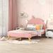 Pink Pink Unicorn Wooden Full Size Platform Bed