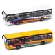 Ziehen Auto Mini Modell Miniatur Legierung Simulation Bus Desktop Decor Kinder Sammeln Spielzeug