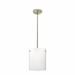 Besa Lighting 1TT-400607-SN Tamburo Pendant Satin Nickel