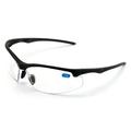 Bifocal Sport Protective Safety Glasses Bi-focal - Clear Lens Reader Reading - Ansi Z87.1 Certified 2.25