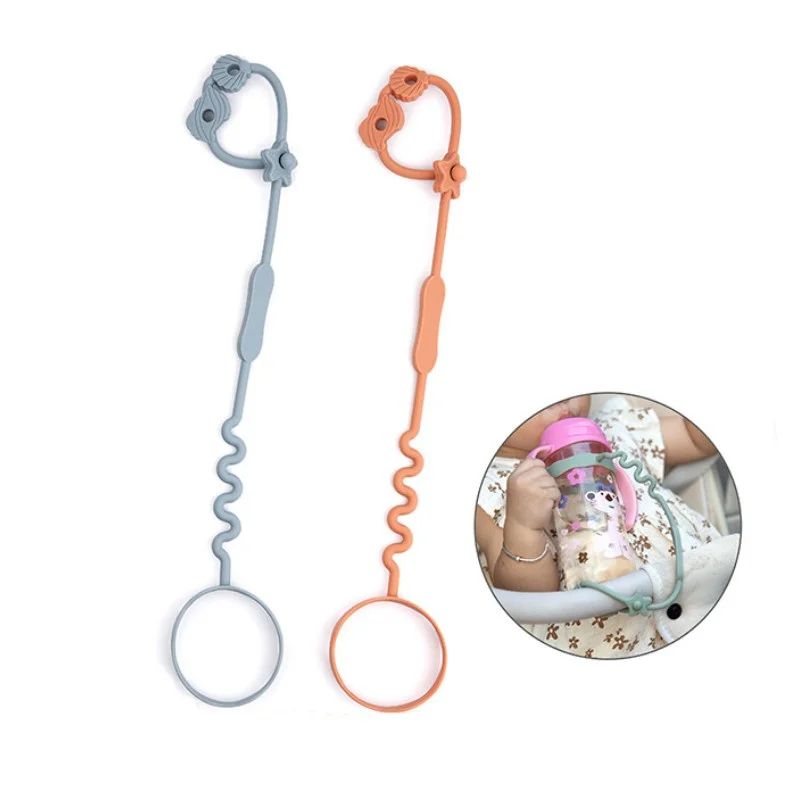 1PCS Schnuller Kette Clip Baby Spielzeug Dummy Nippel Halter Clips BPA FREI Baby Zahnen Spielzeug Baby Flasche Anti-verloren Kette Baby Zeug Image