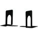 54055 Non-Skid Bookends 4 3/4 X 5 1/4 X 5 Heavy Gauge Steel Black (Unv54055)