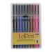 Uchida 430010A Le Pen 0.3 Millimeter point Pen Set 10 Pack Multicolor