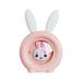 Yoone Hand Warmer Cartoon USB Rechargeable Quick Heating Long Endurance Decorative Colorful Night Light Portable Cute Rabbit Electric Power Bank Warmer for Office