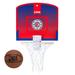 Franklin Sports NBA Los Angeles Clippers Mini Over the Door Basketball Hoop - Kids Indoor Mini Basketball Hoop with Basketball - NBA Fan Shop Mini Hoop for Bedroom + Office - Over the Door Hoop Set