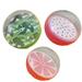 3D Inflatable Pool Toy Beach Ball for Kids Adults Outdoor Summer Beach Pool Party Dragon Fruit + Grapefruit + Banana Leaf