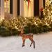 KIHOUT Discount Lighted Christmas Deer Festive Decorations Glittering Deer With Strip Lights For Outdoor Patio Decoration Artificial Pre-lit Christmas Decorative Deer LED Lights