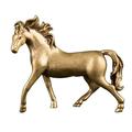 NUOLUX Horse Statue Animal Figurine Decor Shui Feng Chinese Brass Sculpturecopperzodiac Ornament Miniature Decorations Year New