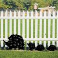 Decorative Garden Outdoor Metal Chicken Yard Art Garden Metal Statues Decoration Garden Lawn Pathway Sidewalk Garden