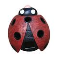 piaybook Garden Sculptures & Statues Outdoor Solar Garden Lights Yard Decorations Lady-bug Lights Solar LED Light Decor Yard Lawn Patio Decor Ornament Red