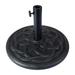 Flash Furniture 9 FT Round Umbrella - 1.5 Diameter Aluminum Pole - Crank and Tilt Function Bronze BASE ONLY