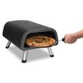 Newair 12 Portable Electric Indoor and Outdoor Pizza Oven with Accessory Kit Temperature Control Knob 1850W Dual-Heating Elements Foldable Legs IPX4 Water Resistance