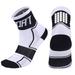 Tomfoto Reflective Cycling Socks High-Visibility Breathable Athletic Socks Bike Riding Running Socks for Men and Women