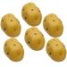 6Pcs Artificial Potato Models Simulated Vegetable Toys Photo Props Kids Prank Toys