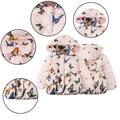 Godderr 9M-7Y Baby Kids Girls Cotton Coats Jacket Hooded Warm Coats Newborn Butterfly Print Winter Tops Warm Cotton Jacket Outerwear