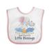 Inktastic Thank Heaven for Little Blessings Cute Elephant Family Boys or Girls Baby Bib