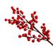 Artificial Berries Decoration Festive Christmas Artificial Berries Branch Realistic Foam Berries for Holiday Decor Home Decoration Xmas Tree Vase Home