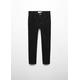 Cotton skinny Jeans black denim - Kids - 11-12 years - MANGO KIDS