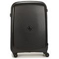 DELSEY PARIS 72 CM 4 DOUBLE WHEELS TROLLEY CASE men's Hard Suitcase in Black