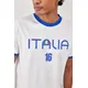 Urban Outfitters UO White Italia Ringer T-Shirt Top - White XS