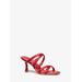 Michael Kors Corrine Leather Sandal Red 7.5