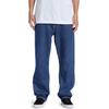 Relax-fit-Jeans DC SHOES "Worker", Herren, Gr. 36(XL) / Länge 34(L), Länge 34, blau (indigo schwarz), 80% Baumwolle, 20% Baumwolle, Jeans