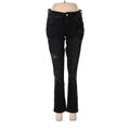 Jag Jeans Jeans - Mid/Reg Rise: Black Bottoms - Women's Size 6